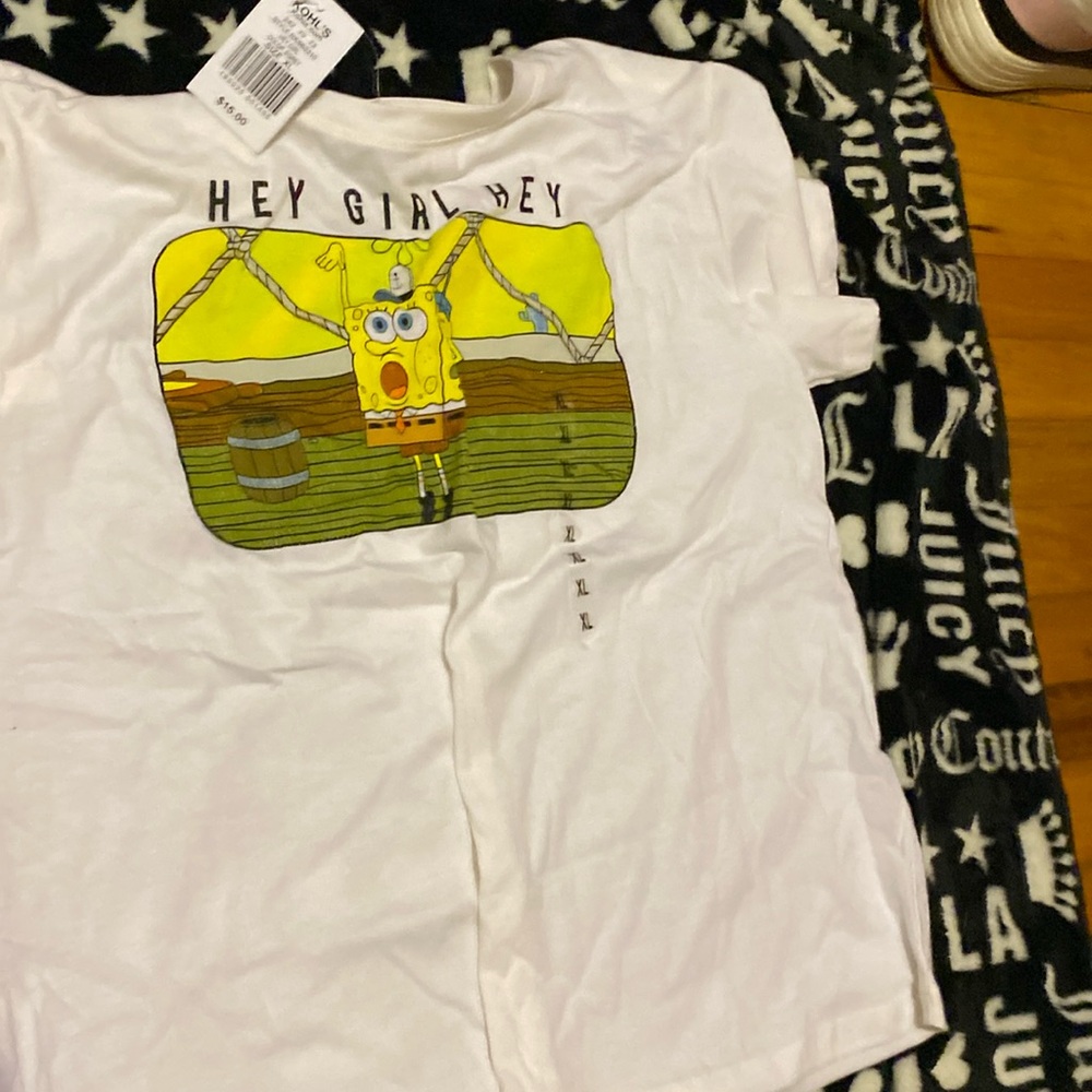 SpongeBob t shirt